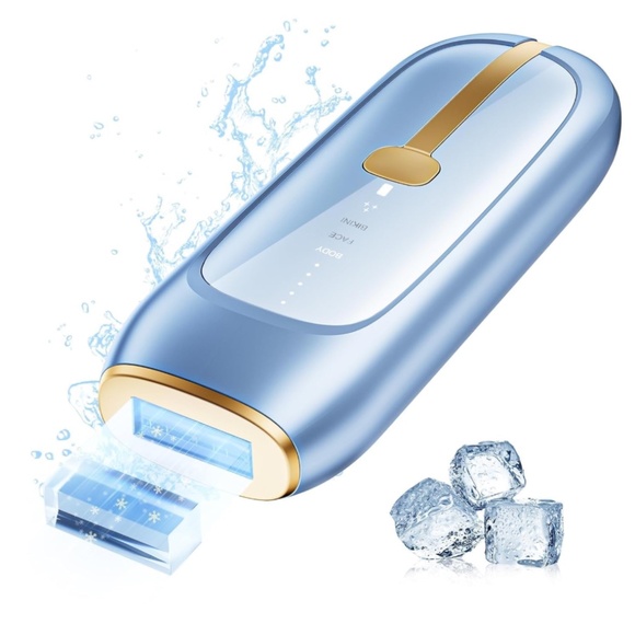 LUBEX Painless Sapphire Ice Cooling IPL Laser Hair Removal Device - Picture 1 of 10